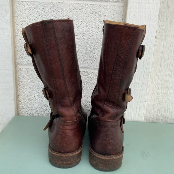 Frye Buckle Boots - Picture 6 of 11